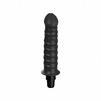 Фаллоимитатор для секс-машины Lindemann, черный, 14 см